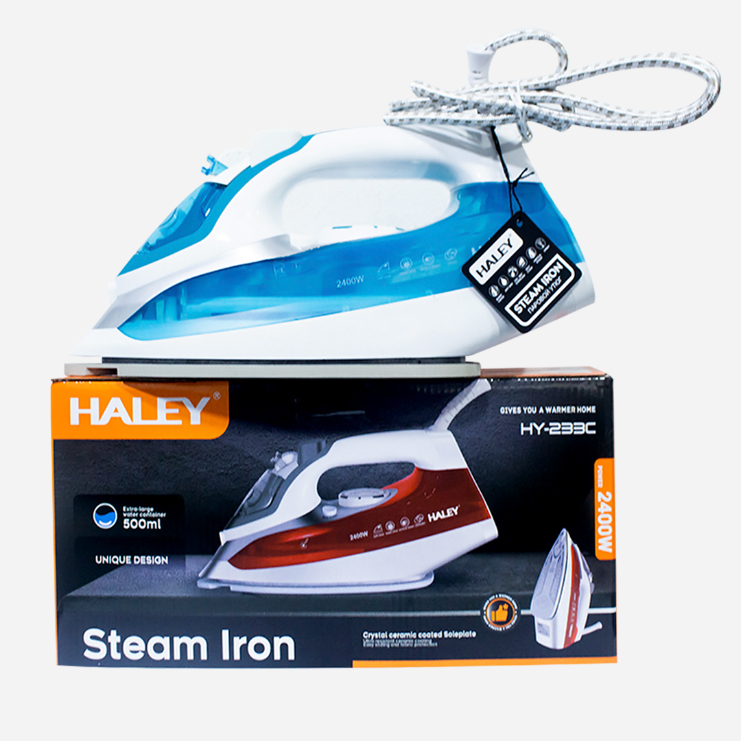 Haley Steam Iron 500ml 2400W Model HY-233C
