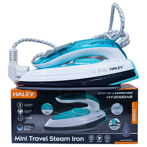 Haley Mini Travel Steam Iron 1200W Model HY-2099AB