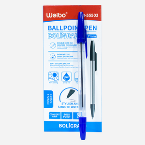 Weibo Red Pens 50 Pieces 0.7mm Model WB-55503