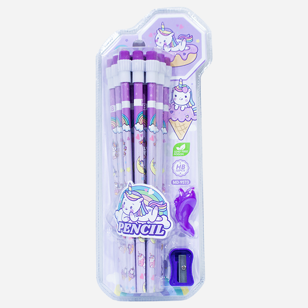 Weibo Pencil Set 12 Pieces Model MD-9573