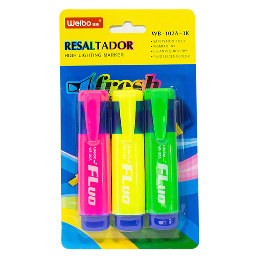 Weibo Highlighters 3 Colors