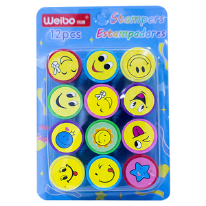 Weibo Emoji Stamps x12