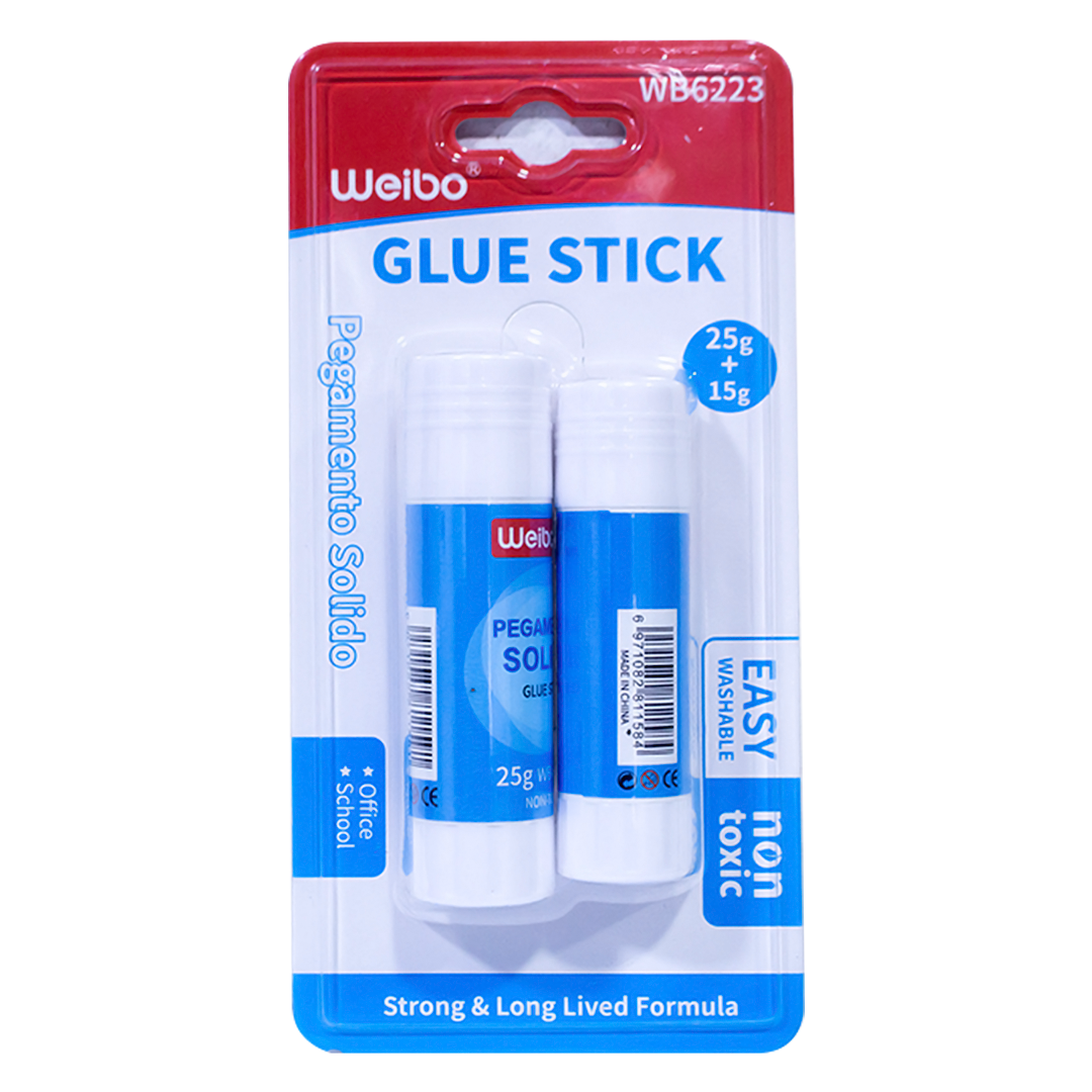 Weibo Non Toxic Glue Sticks x2