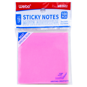 Weibo Sticky Notes 100 Sheets 76x76mm