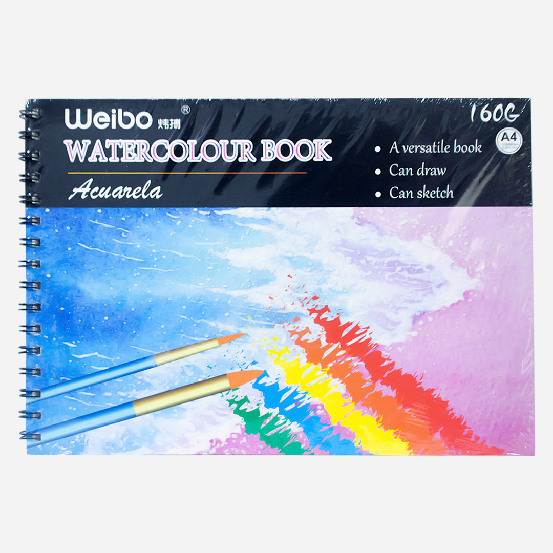 Weibo Watercolor Drawing Notebook 30 Sheets Model 95601