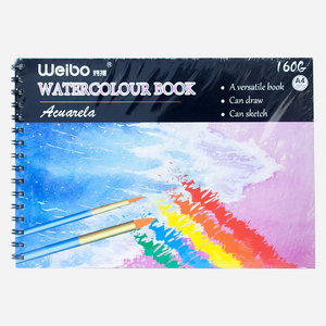 Weibo Watercolor Drawing Notebook 30 Sheets Model 95601