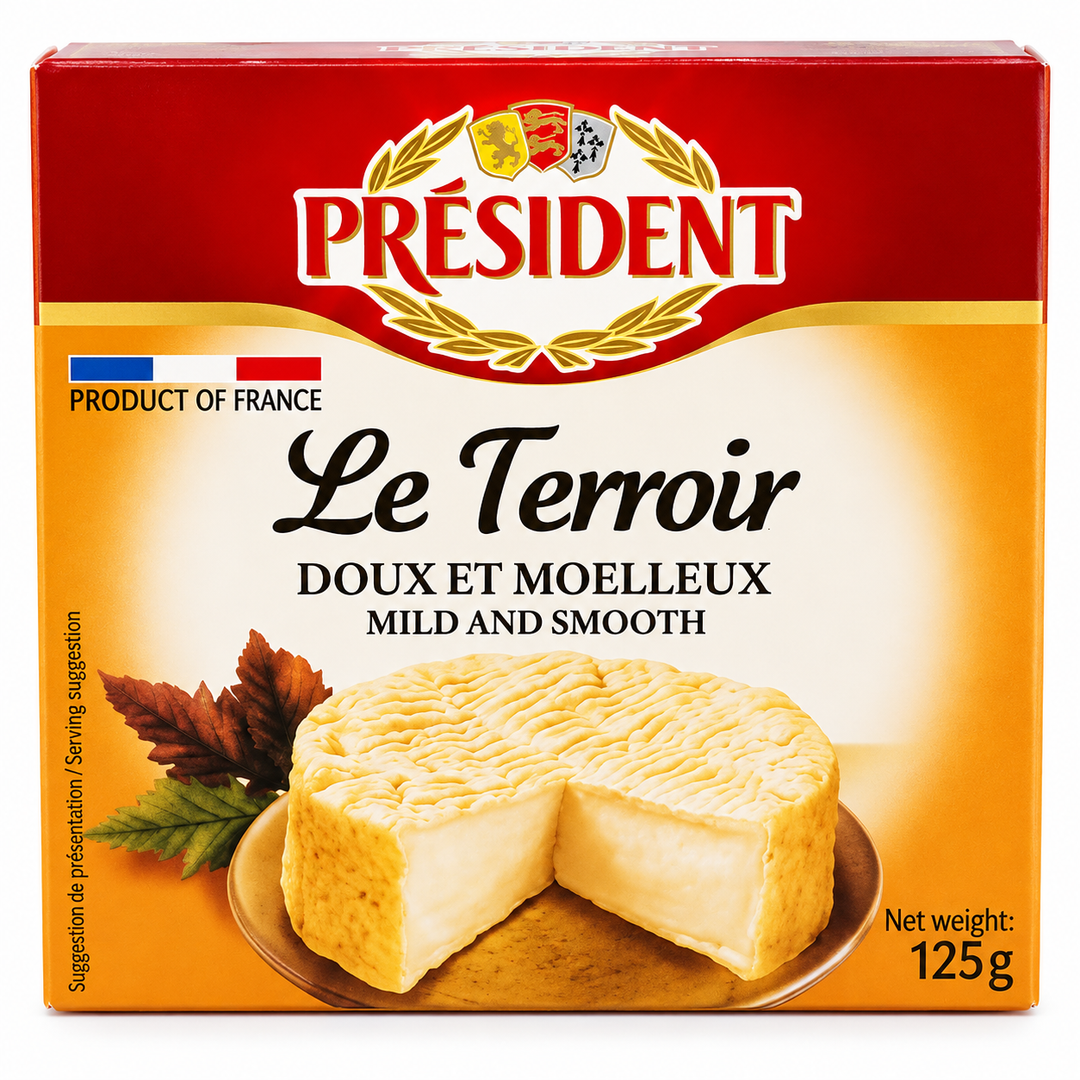 President cheese Le Terroir mild 125g