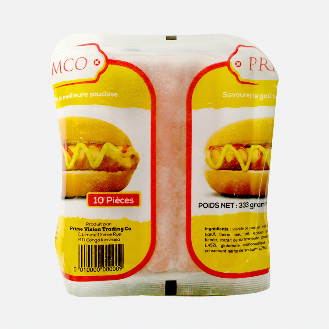 Primco saucisse de beef cuite 340g