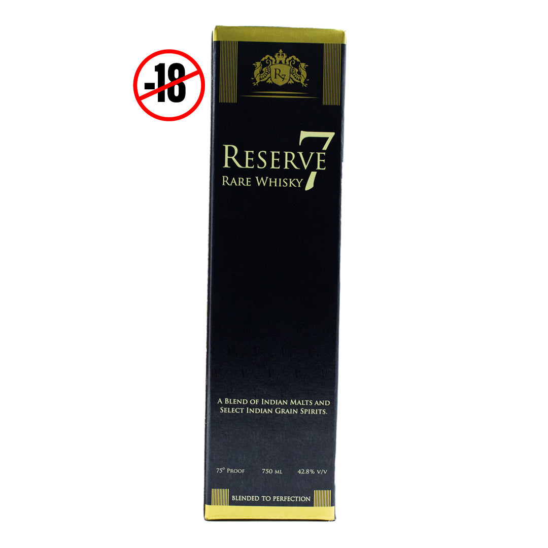 Reserve 7 rare whisky 750ml