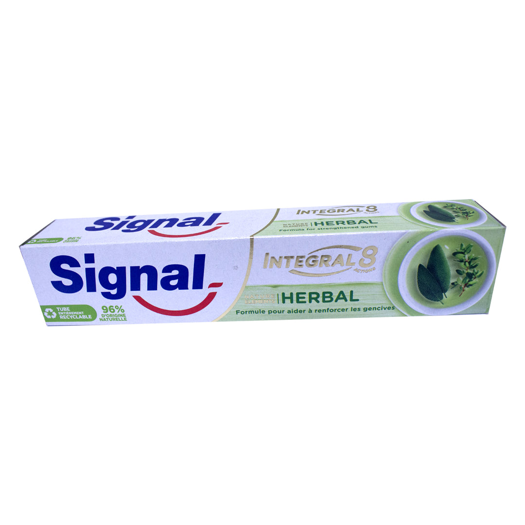 Signal toothpaste Integral 8 actions herbal gum care 75ml