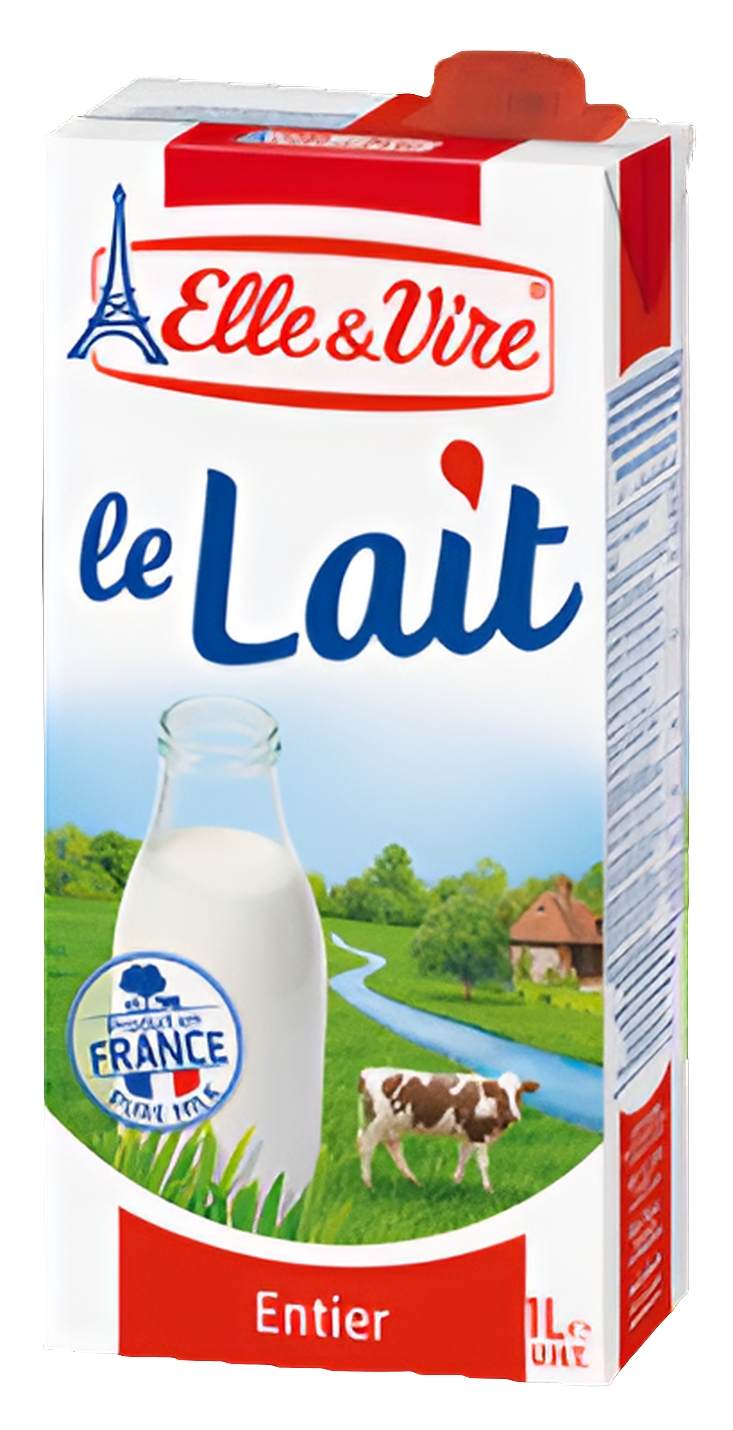 Elle&Vire whole milk UHT 1 liter
